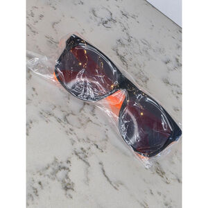 Geek Squad Academy Black Orange Sunglasses One Size